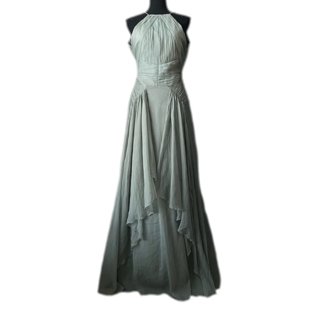 NEW! Women's ASOS Olive Pinny maxi dress prom wedding formal
Size 0 - Picture 1 of 11